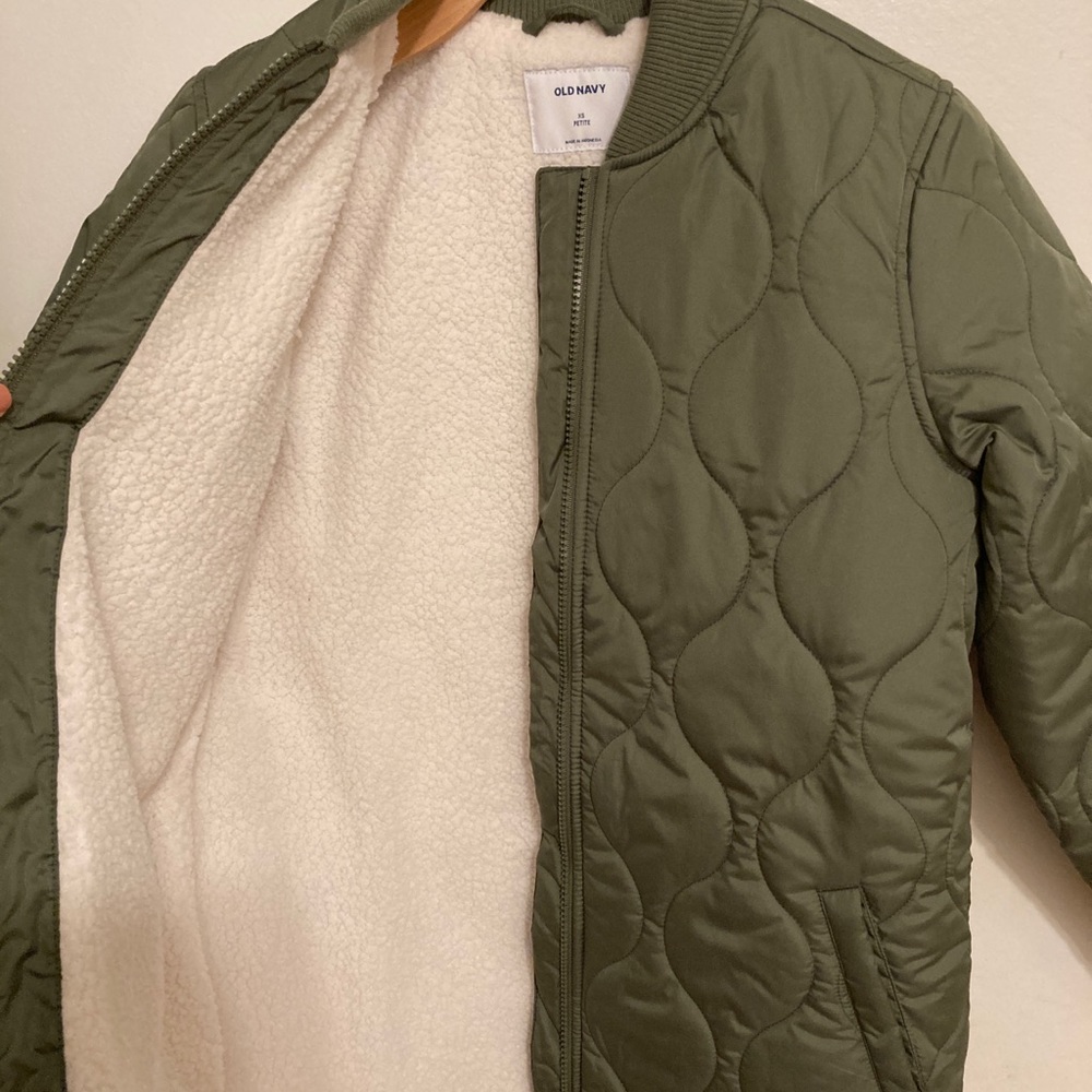 Old Navy Sherpa lined jacket